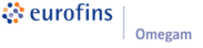 The Eurofins logo with text Eurofins and Omegam